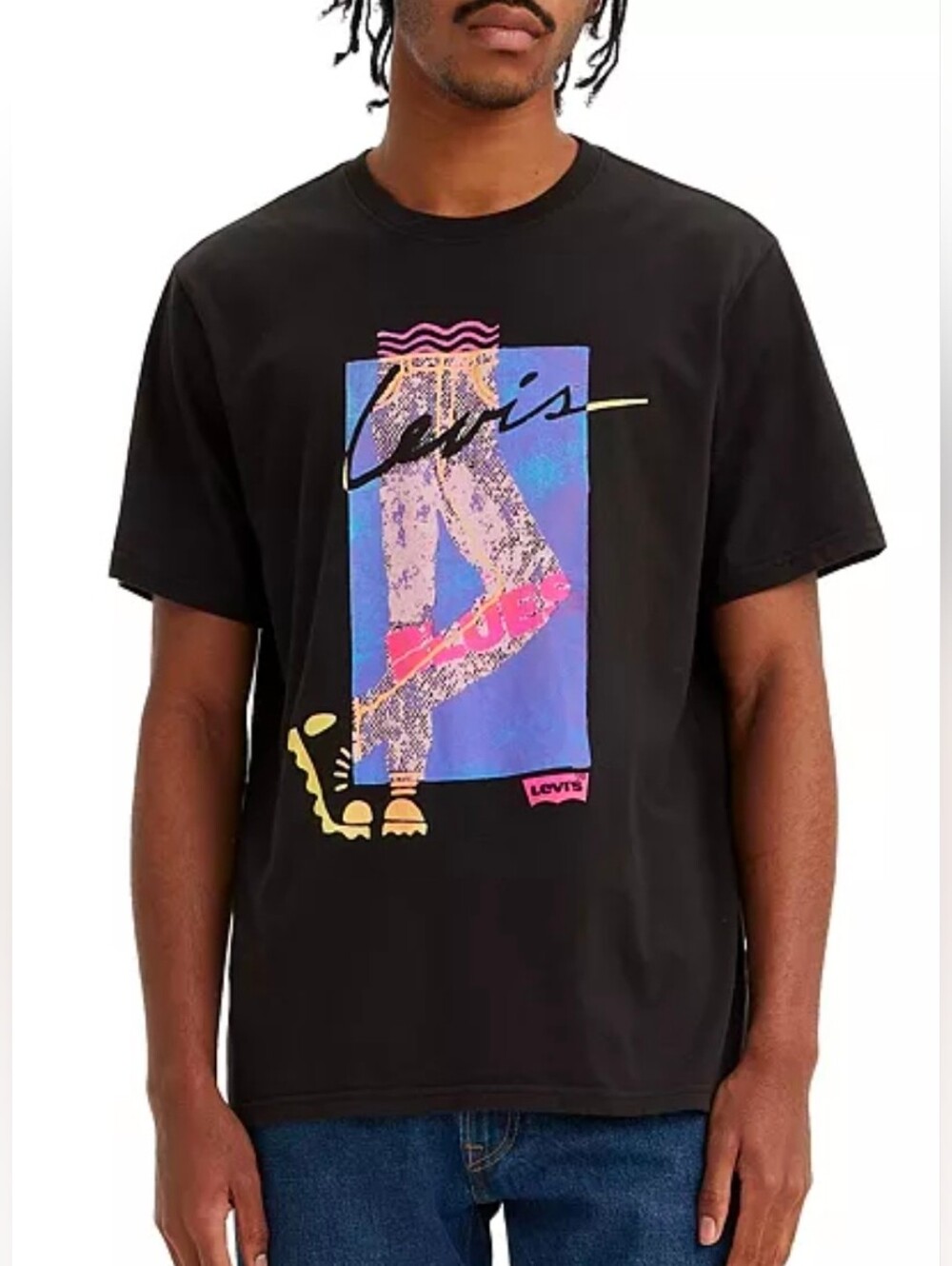 Levi's Black Graphic Logo Tee - Size xxl
